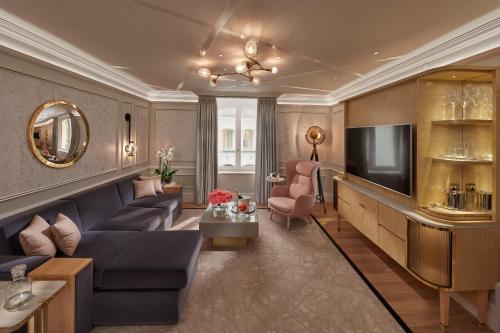 Suite Superior 1 Cama super king del hotel Mandarin Oriental Hyde Park, London. Foto 2