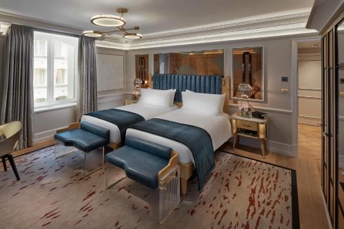 Suite Superior 1 Cama super king del hotel Mandarin Oriental Hyde Park, London. Foto 3