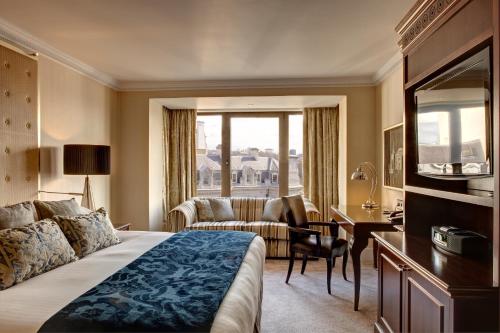 Habitación Premium con cama extragrande del hotel Intercontinental London Park Lane, An Ihg