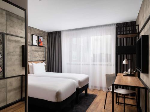 Recién reformada - Habitación Doble Estándar - 2 camas individuales del hotel Ibis London Earls Court