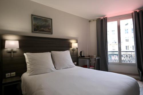 Habitación Doble del hotel Hipotel Paris Voltaire Bastille. Foto 3