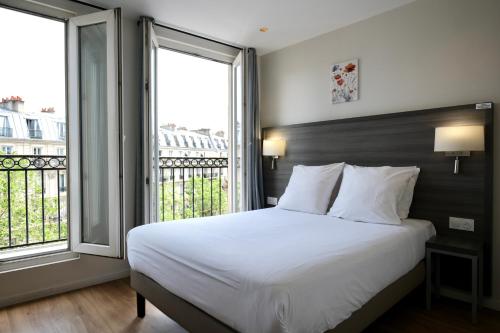 Habitación Doble del hotel Hipotel Paris Voltaire Bastille. Foto 4