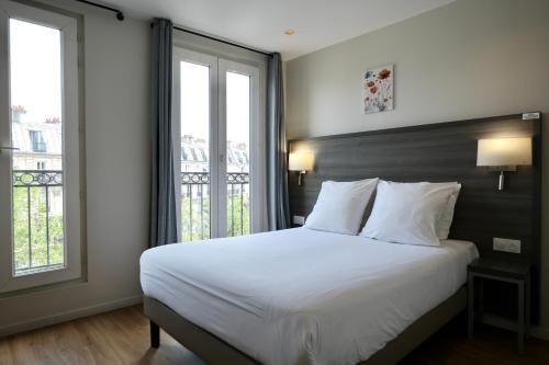 Habitación Doble del hotel Hipotel Paris Voltaire Bastille. Foto 5