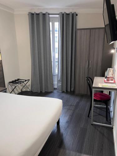 Habitación Doble del hotel Hipotel Paris Voltaire Bastille. Foto 9