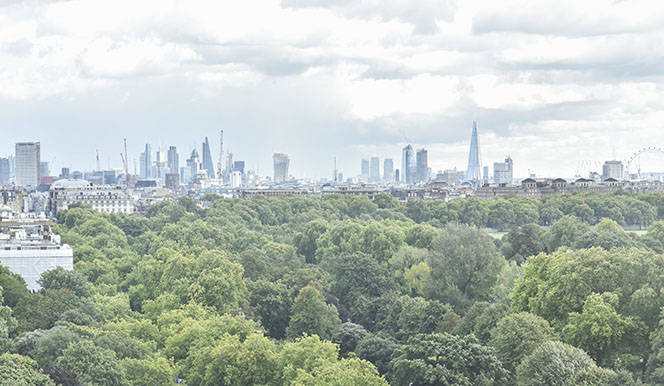 Habitación doble Vista ciudad 2 camas del hotel Royal Lancaster London