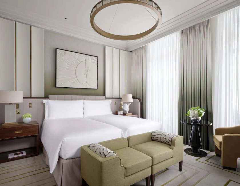 Habitación de lujo (2 Single Beds, 376sf, 35sm) del hotel The Savoy
