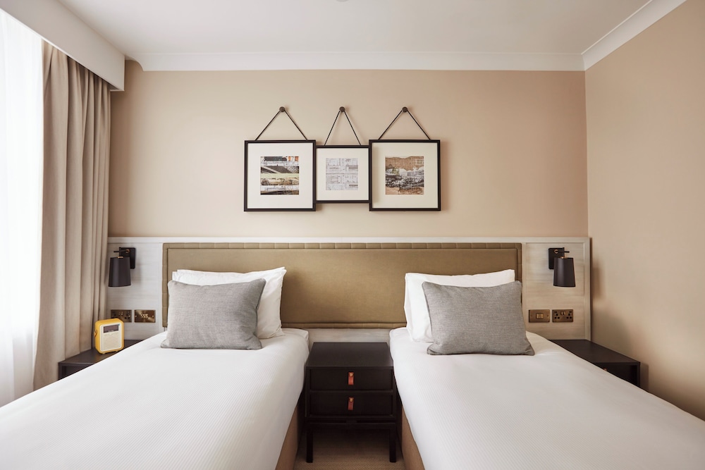 Habitación clásica con 2 camas individuales del hotel The Clermont London, Victoria