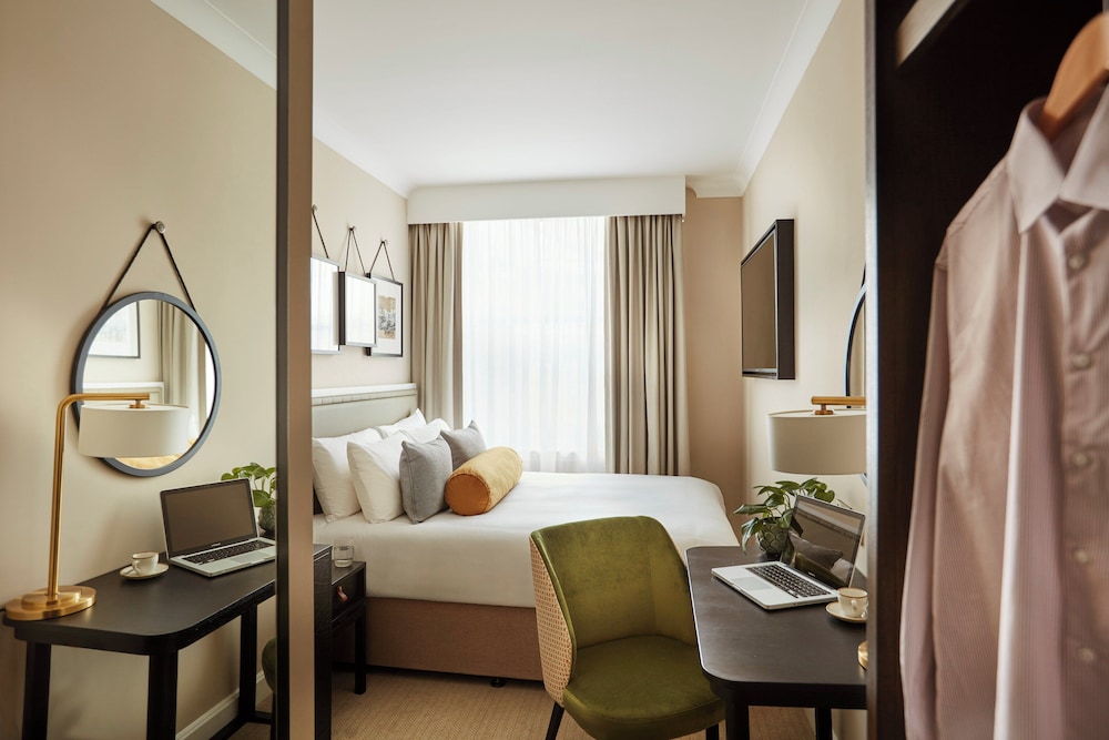 Habitación individual clásica del hotel The Clermont London, Victoria. Foto 2