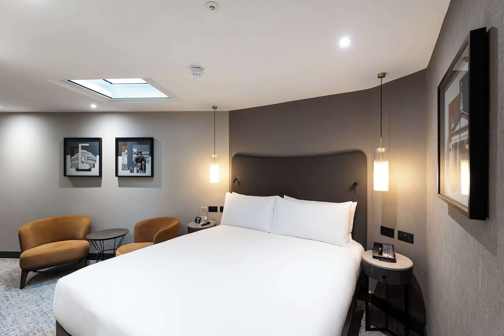 Apartamento Deluxe, cocina básica del hotel Doubletree By Hilton London Victoria