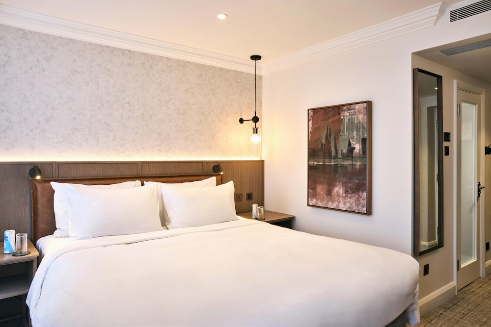 Habitación estándar doble del hotel Radisson Blu , London Tottenham Court Road (formely Kenilworth)