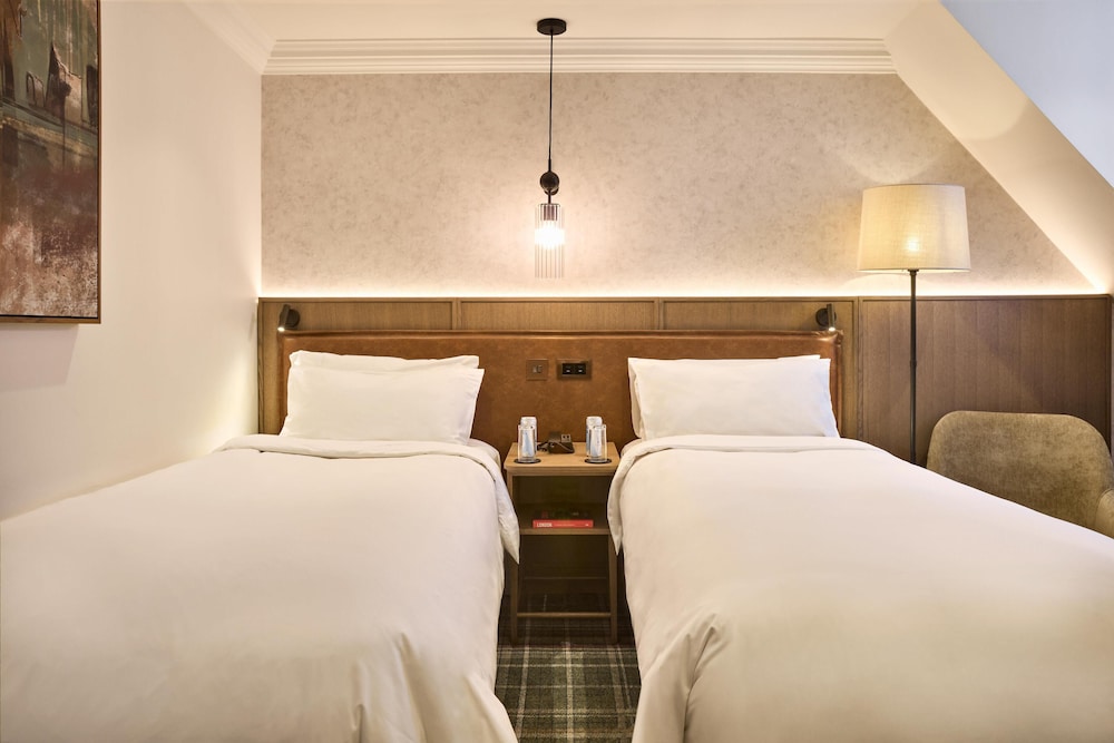 Habitación estándar con 2 camas individuales del hotel Radisson Blu , London Tottenham Court Road (formely Kenilworth)