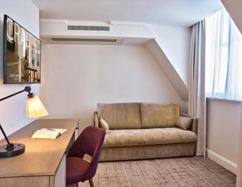 Suite junior (Newly refurbished) del hotel Guild Bloomsbury. Foto 3