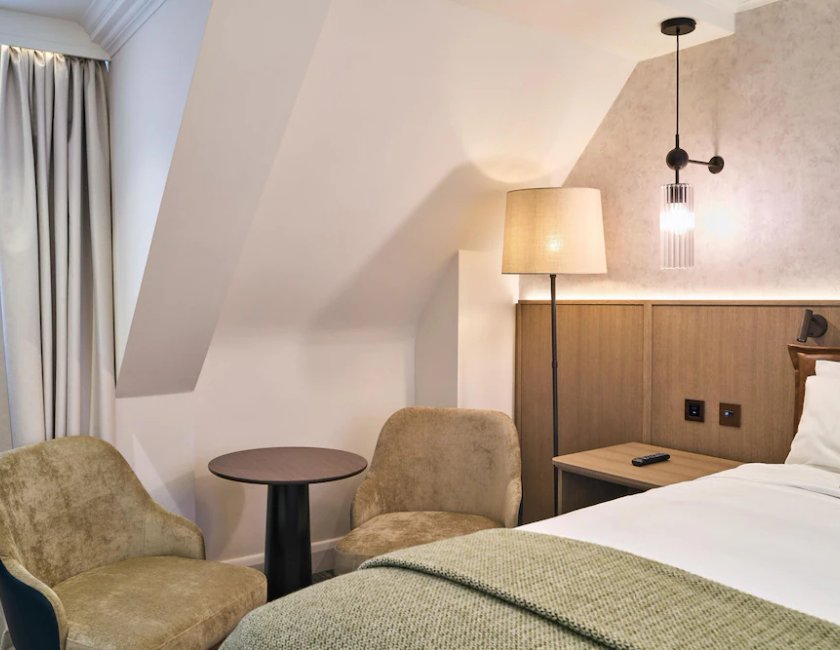 Habitación Deluxe (King) del hotel Guild Bloomsbury. Foto 1