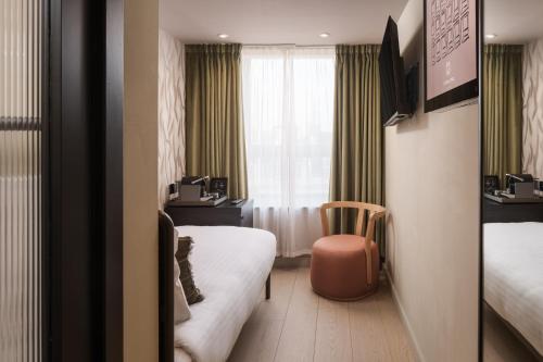 Habitación Individual *recién reformada* del hotel Central Park. Foto 5