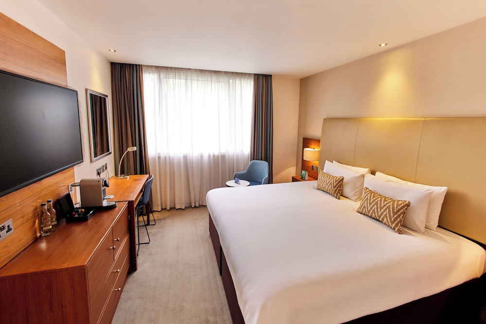 Habitación Deluxe doble, 1 cama de matrimonio grande, vistas al jardín del hotel Thistle London Hyde Park Kensington Gardens