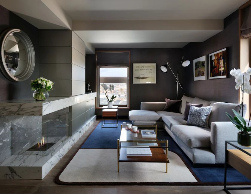 Suite, 1 cama individual (The Hari Suite) del hotel The Hari London, Vignette Collection by IHG