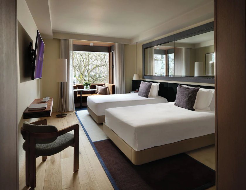 Habitación Premium, 1 cama individual del hotel The Hari London, Vignette Collection by IHG
