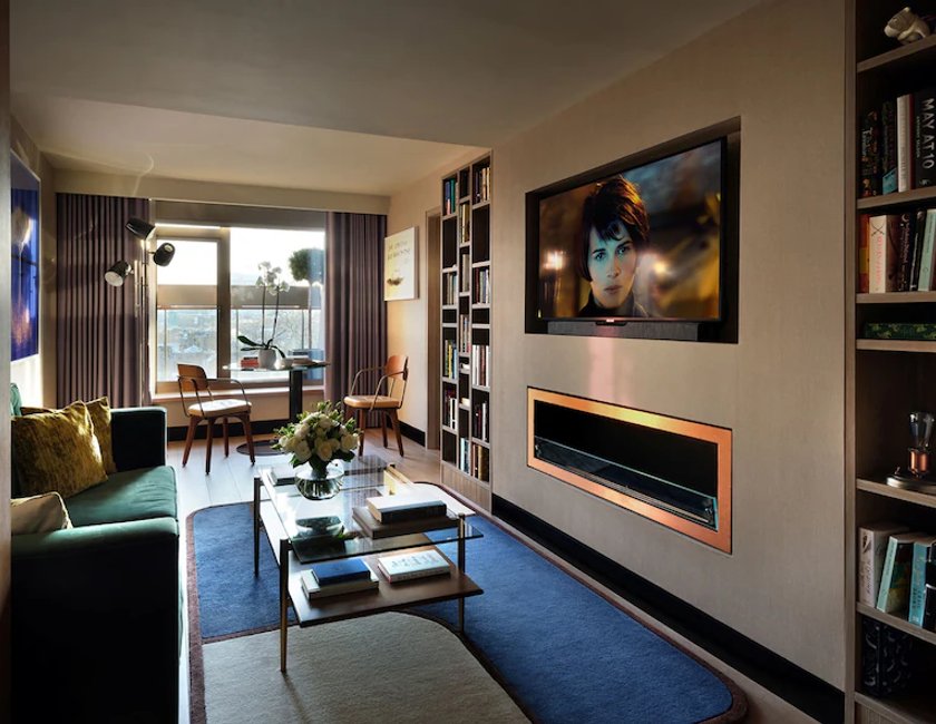 Suite, 1 cama individual (The Lockhart Suite) del hotel The Hari London, Vignette Collection by IHG