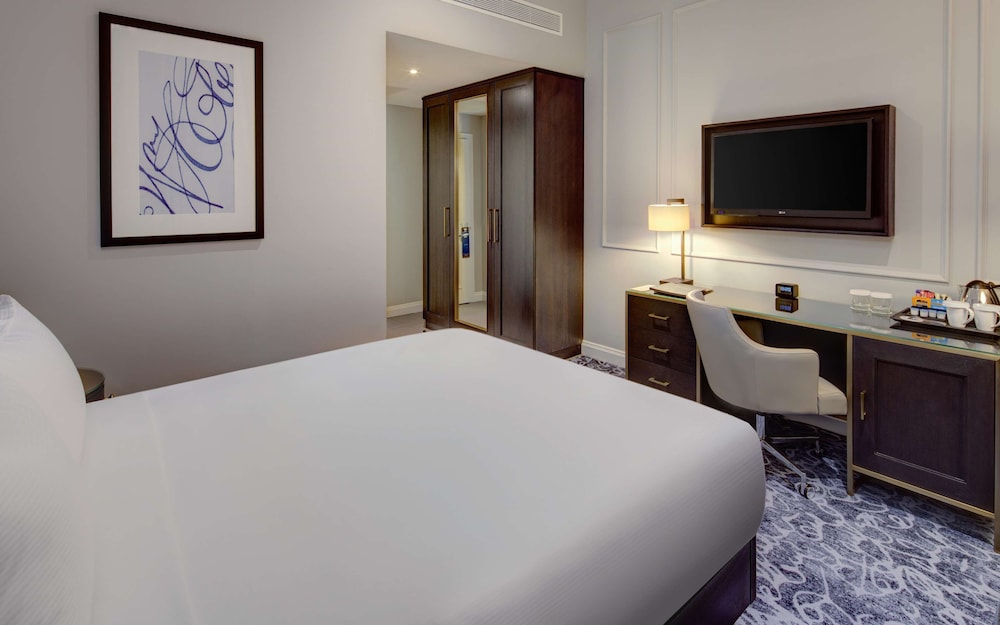 Habitación Deluxe, 1 cama doble del hotel Hilton London Euston. Foto 1