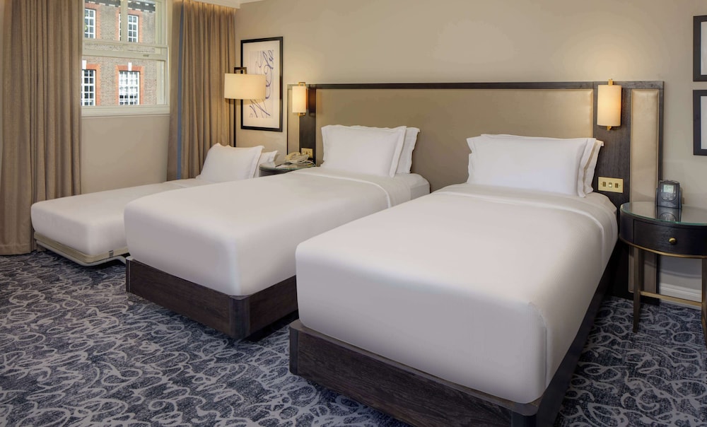 Habitación triple del hotel Hilton London Euston