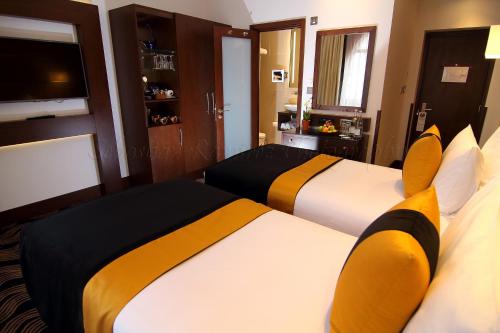 Habitación Premier con 2 camas individuales del hotel Montcalm Piccadilly Townhouse, London West End. Foto 3