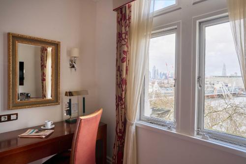 Habitación doble Vista Jardín Vista Rio 1 Cama doble del hotel The Royal Horseguards, London