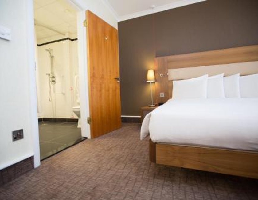 Habitación Doble adaptada para personas de movilidad reducida del hotel Hilton London Olympia