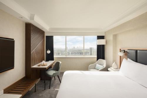 Executive King Room with London View del hotel Hilton London Metropole