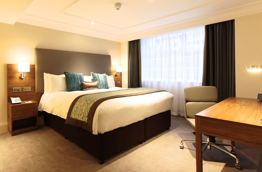 Habitación Deluxe, 1 cama de matrimonio grande del hotel Thistle London Marble Arch. Foto 1
