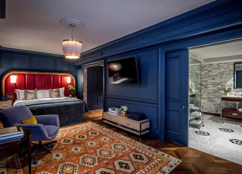 Estudio con cama extragrande del hotel The Bloomsbury. Foto 2