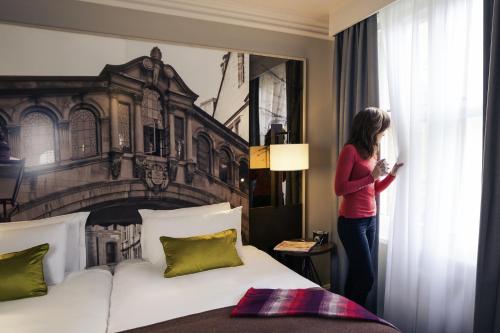 Habitación Doble Privilegio del hotel Mercure Oxford Eastgate. Foto 6