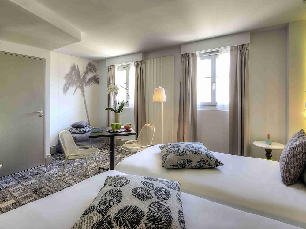Habitación estándar con dos camas individuales del hotel Ibis Styles Nice Centre Gare