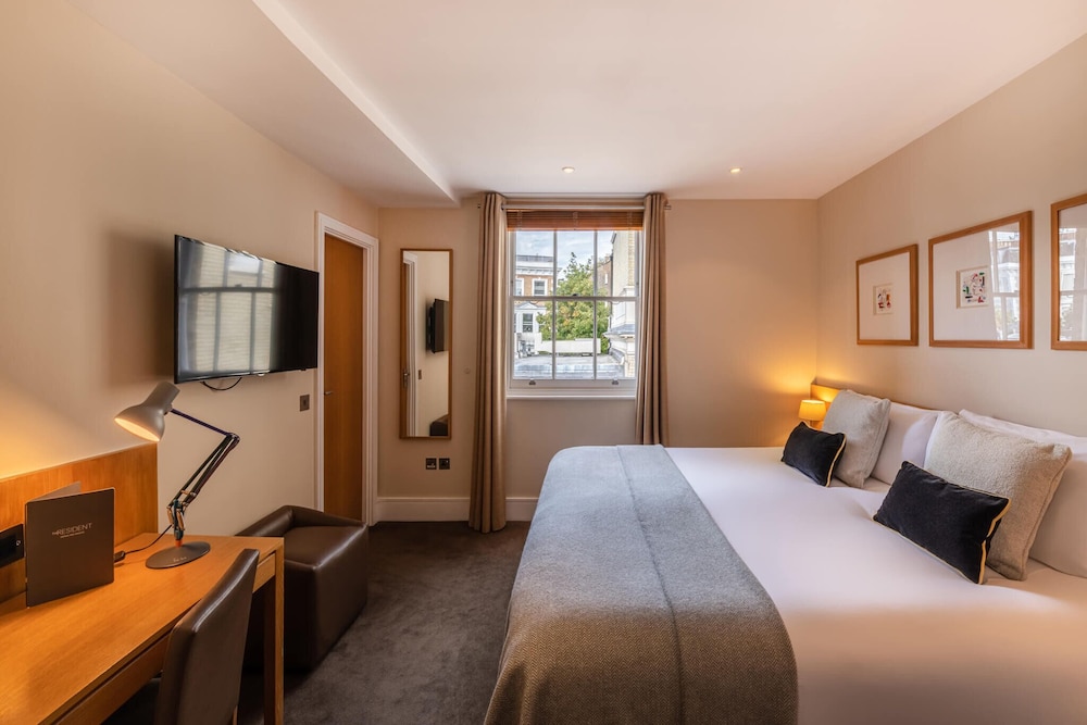 Habitación con 1 cama doble o 2 individuales del hotel The Resident Kensington