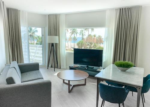 Apartamento de 1 dormitorio con vistas al mar y balcón del hotel B Ocean Resort