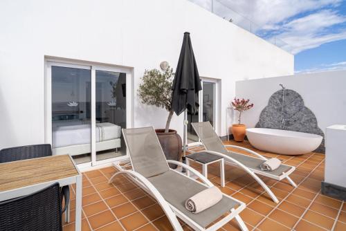 Suite Superior con vistas al mar del hotel Islamar