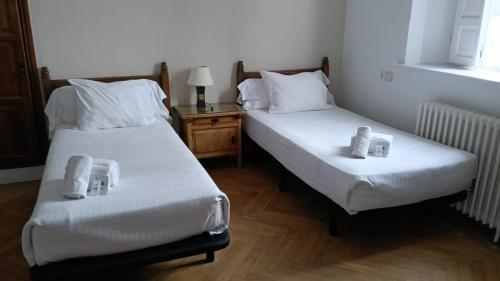 Habitación Doble - 2 camas del hotel Hospedería Santa Cruz. Foto 3