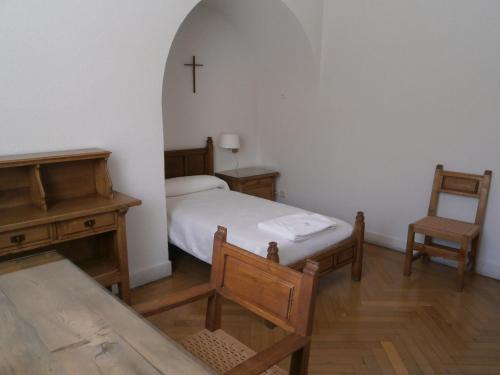 Habitación Individual Estándar del hotel Hospedería Santa Cruz. Foto 3