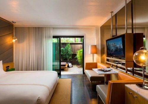 Habitación Cabaña del hotel The Hollywood Roosevelt. Foto 3