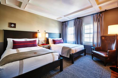Habitación Doble adaptada para personas con movilidad reducida del hotel The Hollywood Roosevelt