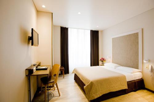 Habitación Doble del hotel Central Paris