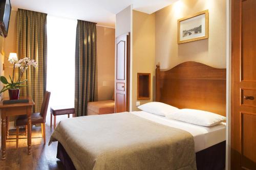 Habitación Doble del hotel Central Paris. Foto 1