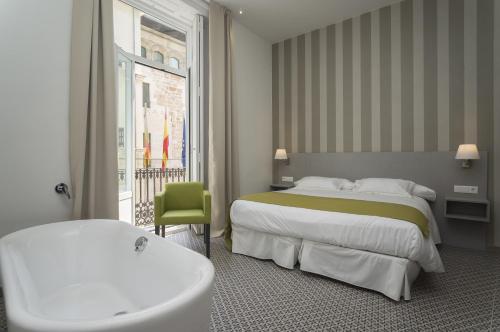 Habitación Doble Deluxe del hotel San Lorenzo Boutique