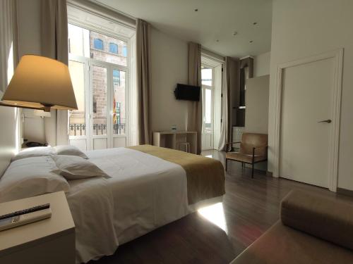 Estudio Deluxe con cama grande del hotel San Lorenzo Boutique