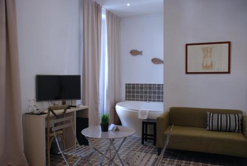 Habitación Doble con bañera de hidromasaje del hotel San Lorenzo Boutique