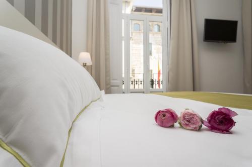 Habitación Doble Clásica con vistas a la ciudad del hotel San Lorenzo Boutique. Foto 1