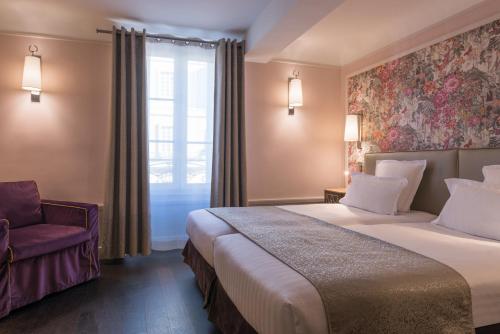 Habitación Superior con sofá cama del hotel Crystal