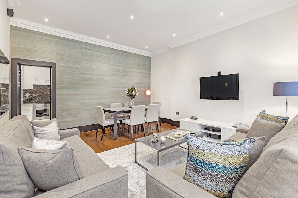 Apartamento Deluxe, 3 habitaciones del hotel 130 Queen's Gate Apartments. Foto 8