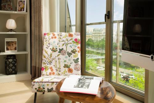 Suite Exclusiva con vistas del hotel Goralska Résidences Paris Bastille. Foto 4
