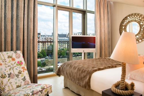 Suite Royal de 1 dormitorio con cocina y vistas panorámicas - Apartamento 50 m² del hotel Goralska Résidences Paris Bastille