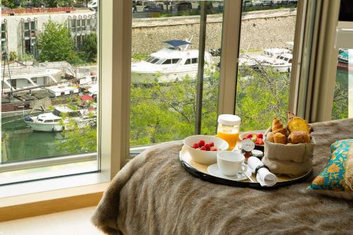 Suite Royal de 1 dormitorio con cocina y vistas panorámicas - Apartamento 50 m² del hotel Goralska Résidences Paris Bastille. Foto 2